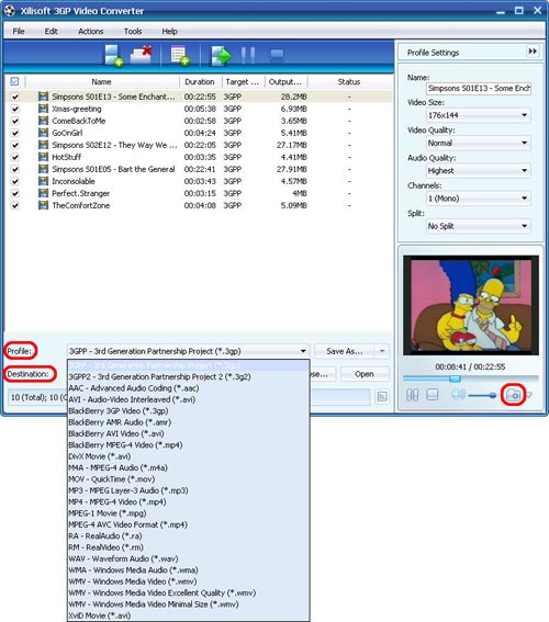 3GP Video Converter, AVI to 3GP Converter
