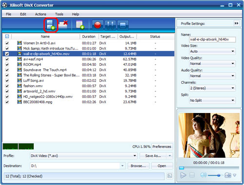 Xilisoft DivX Converter