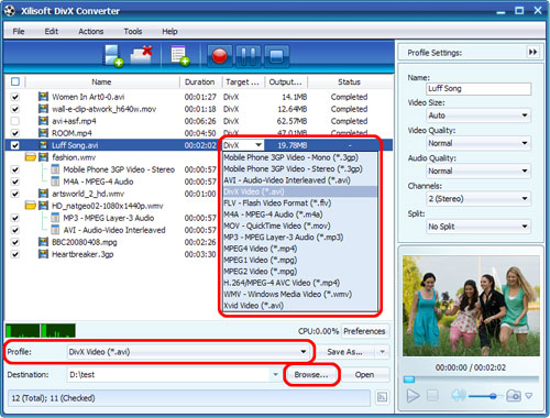 Xilisoft DivX Converter