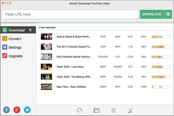 Xilisoft Download YouTube Video for Mac