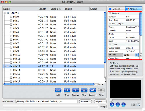DVD to QuickTime conversion