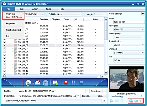 Xilisoft DVD to Apple TV Converter