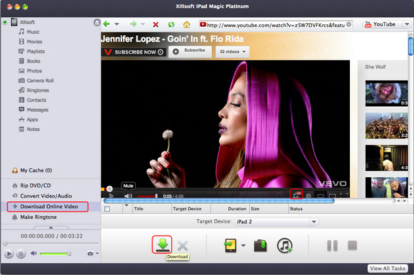 Download and convert online videos to iPad