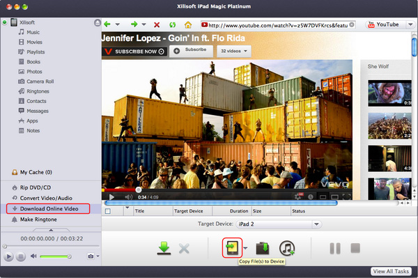 Download and convert online videos to iPad