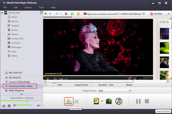Download and convert online videos to iPad
