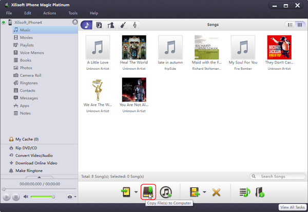 Backup iPad files to computer