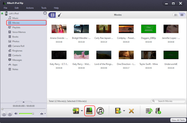 Transfer iPod to computer