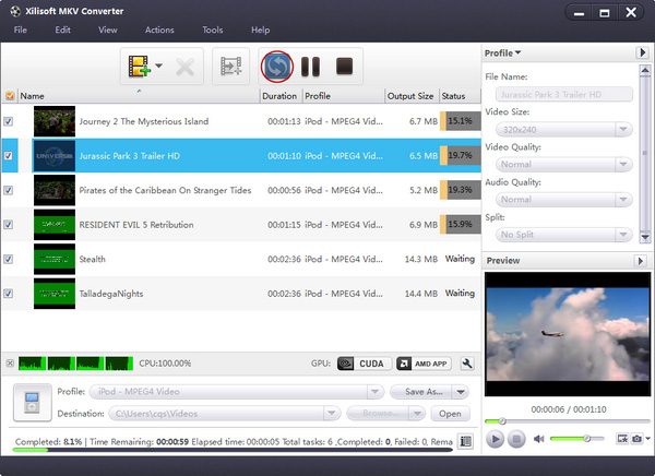Xilisoft MKV Converter