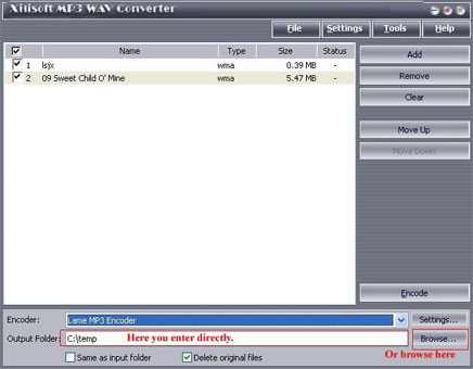 Xilisoft MP3 WAV Converter