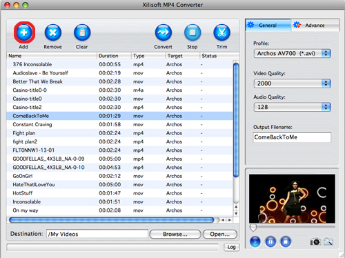 Xilisoft MP4 Converter for Mac