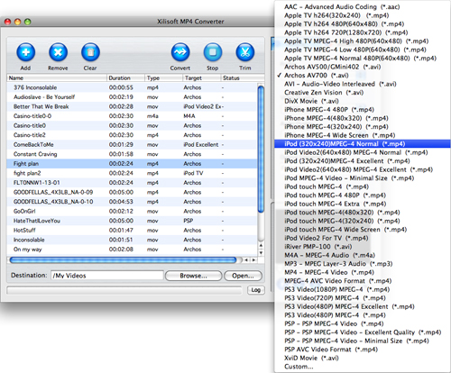 Xilisoft MP4 Converter for Mac
