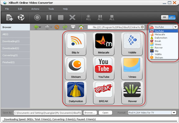 Xilisoft Online Video Converter