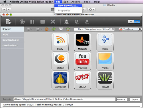 Xilisoft Online Video Downloader for Mac