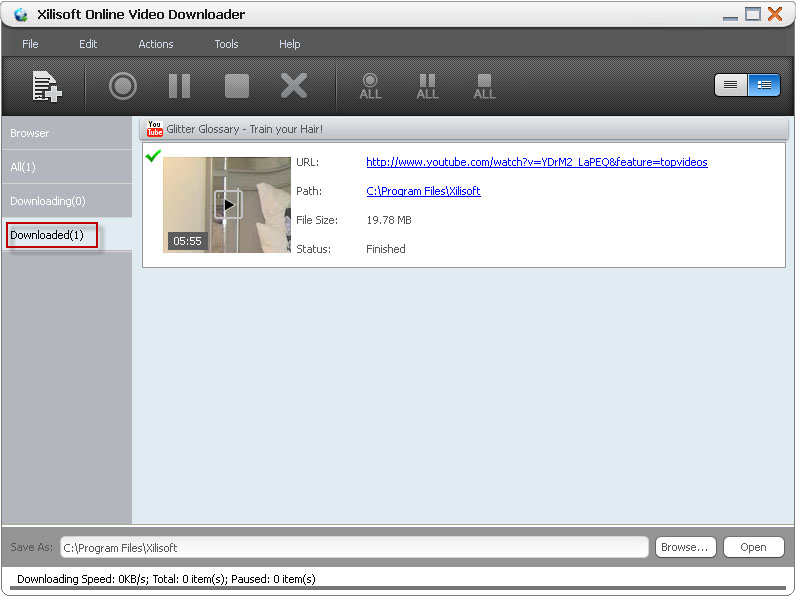 Xilisoft Online Video Downloader