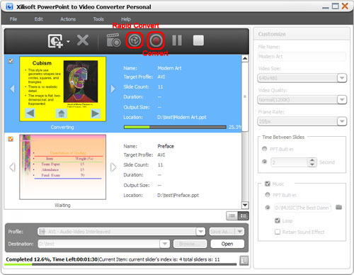 Xilisoft PowerPoint to Video Converter