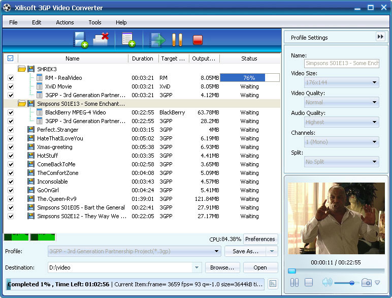 Xilisoft 3GP Video Converter