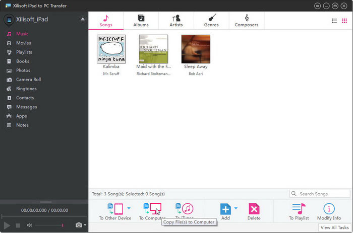 Xilisoft iPad to PC Transfer