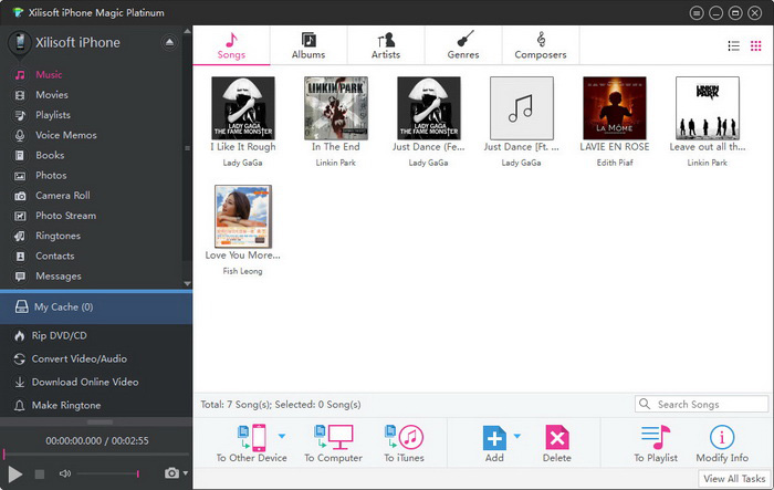 transfer iphone music