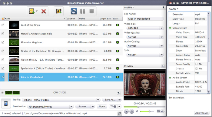 Xilisoft iPhone Video Converter for Mac