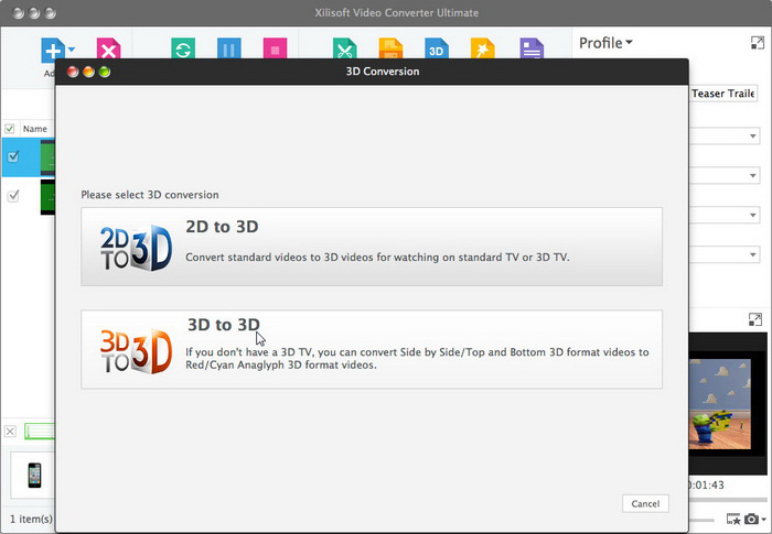 Xilisoft Video Converter Ultimate for Mac